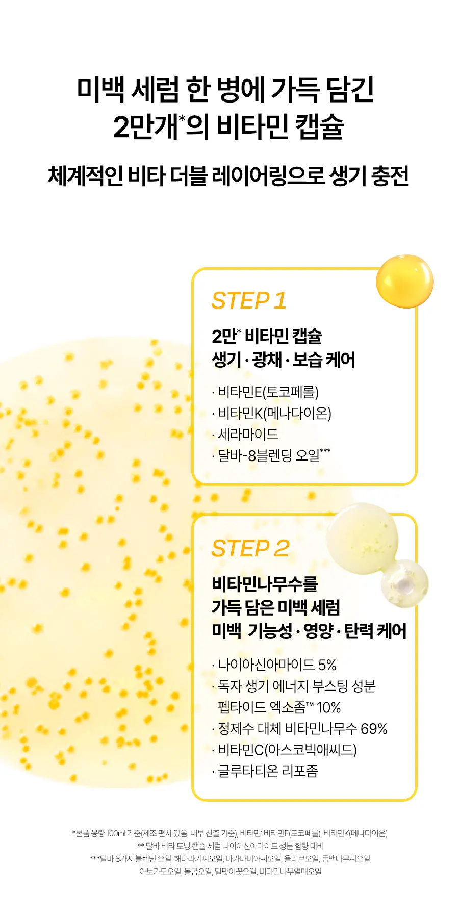 [26년 신형/소용량] 달바 비타 캡슐 세럼 나이아신아마이드 5퍼센트 50ml 상세페이지 20